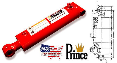 3" Bore Prince ROYAL Welded Cylinder