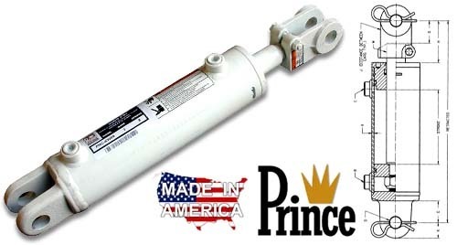 SAE-42516  2.5" Bore Prince SWORD Welded Cylinder