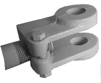 Rod Clevis, 1 1/4"-12 thread