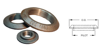 1/2" NPT Steel Flange
