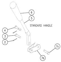 SV Sectional Valve Handle & Link kit - 660180004