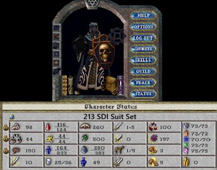 🔥 213 SPELL DAMAGE INCREASE (SDI) SUIT – EXTREME HIGH-END CASTER SET 🔥