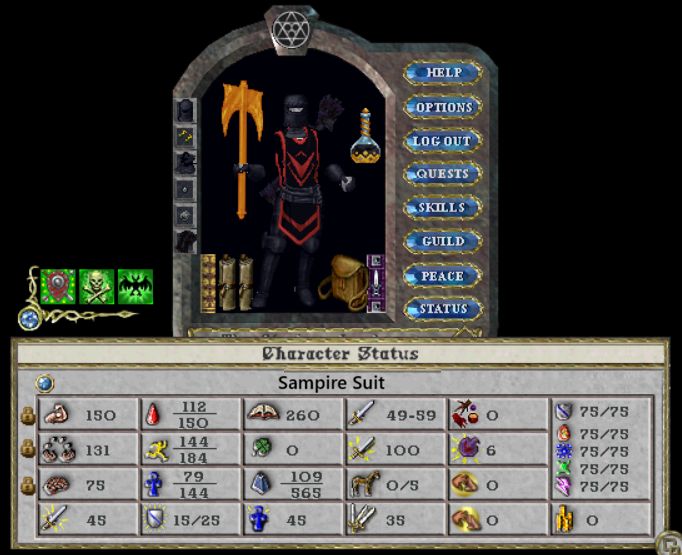 🔥 ULTIMATE PvM Sampire Suit for Sale – Includes ALL Super Slayer Talismans &amp; Weapons! - REFINED🔥