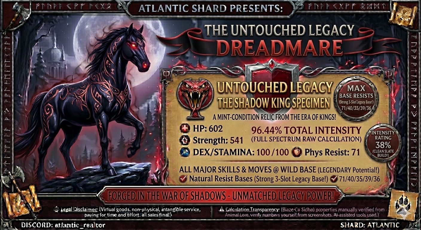 🌑 THE UNTRAINED LEGACY DREADMARE 38% 🌑