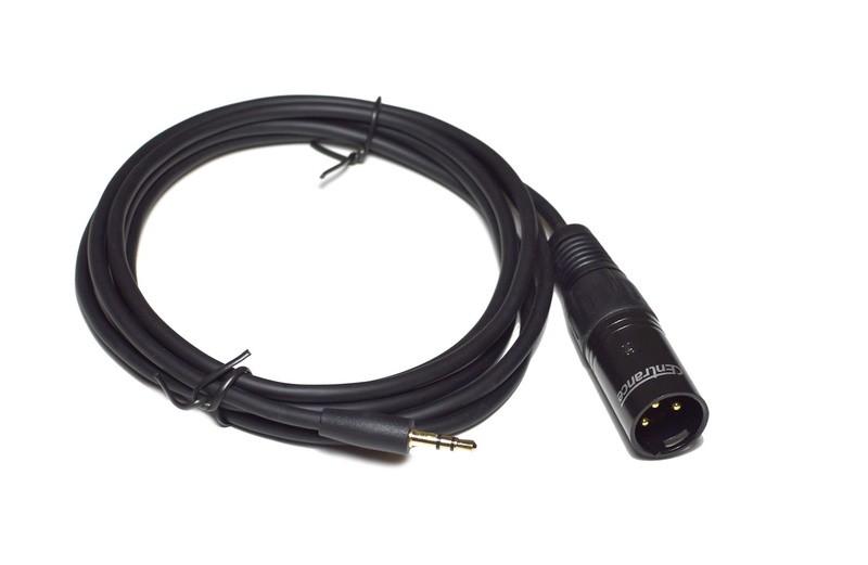 Balanced XLR to 1/8&quot; (3.5mm) Audio Cables (pair)