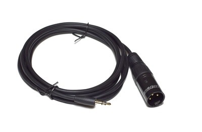 Balanced XLR to 1/8" Audio Cables (pair)