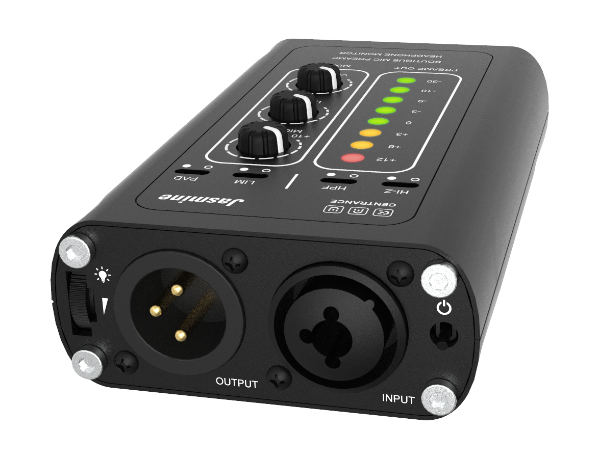 Jasmine - Boutique Portable Mic Preamp