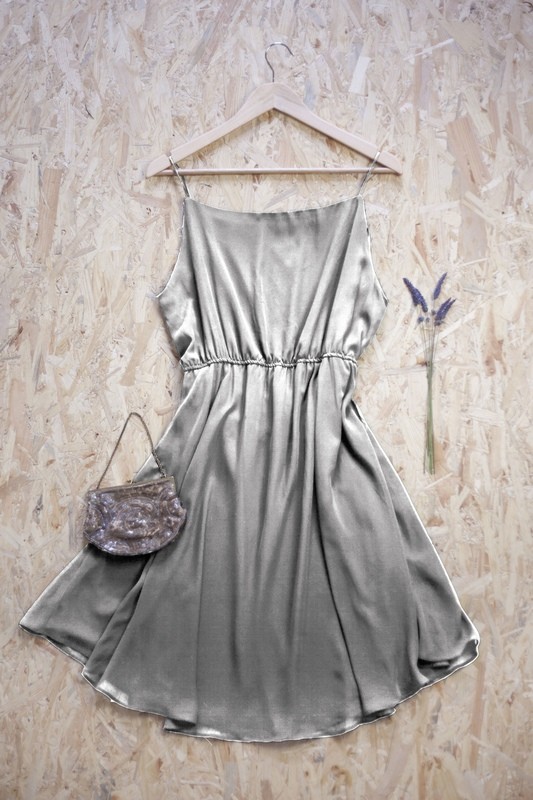 Sapphire - Gathered Strap Dress
