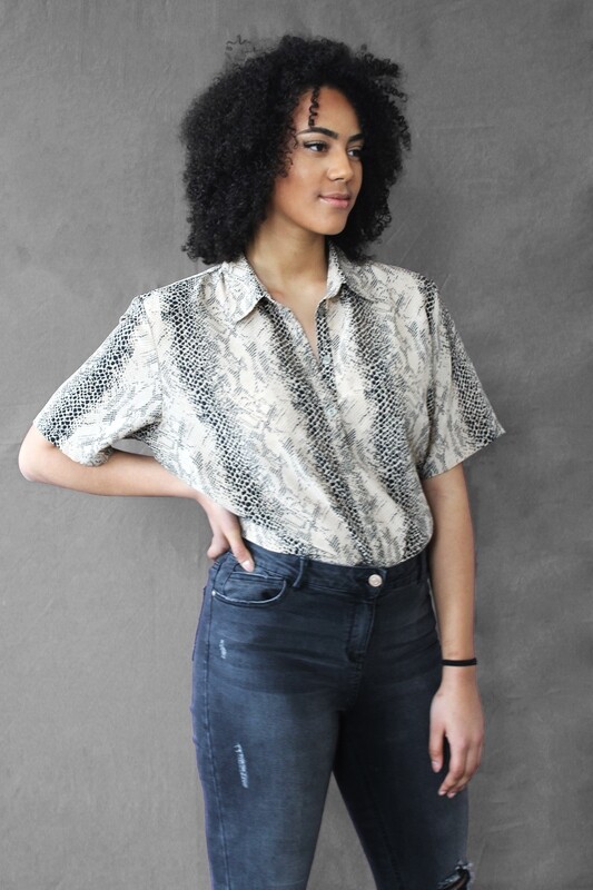 Joelle - Animal Print Shirt