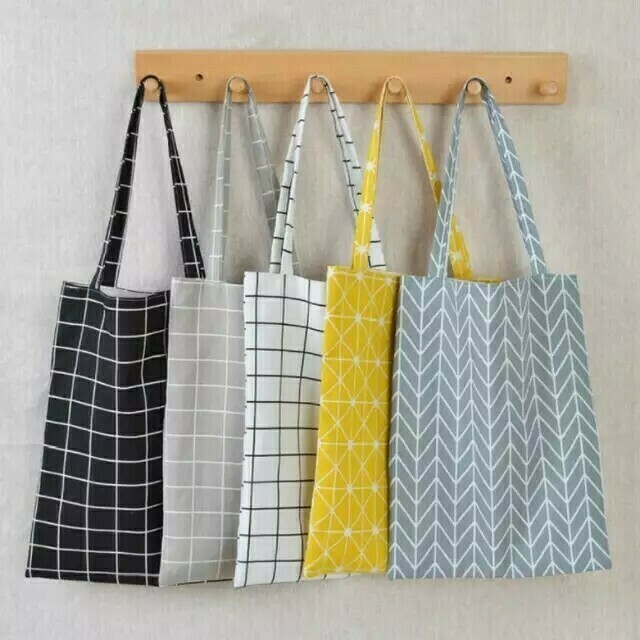 Printed Canvas - Tote Bag - Madia &amp; Matilda