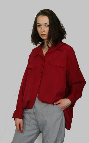 Susanna - Oversized Blouse with Pocket