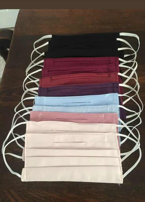Non Medical - Pleated Coloured Masks