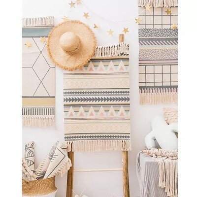  Boho bed rug