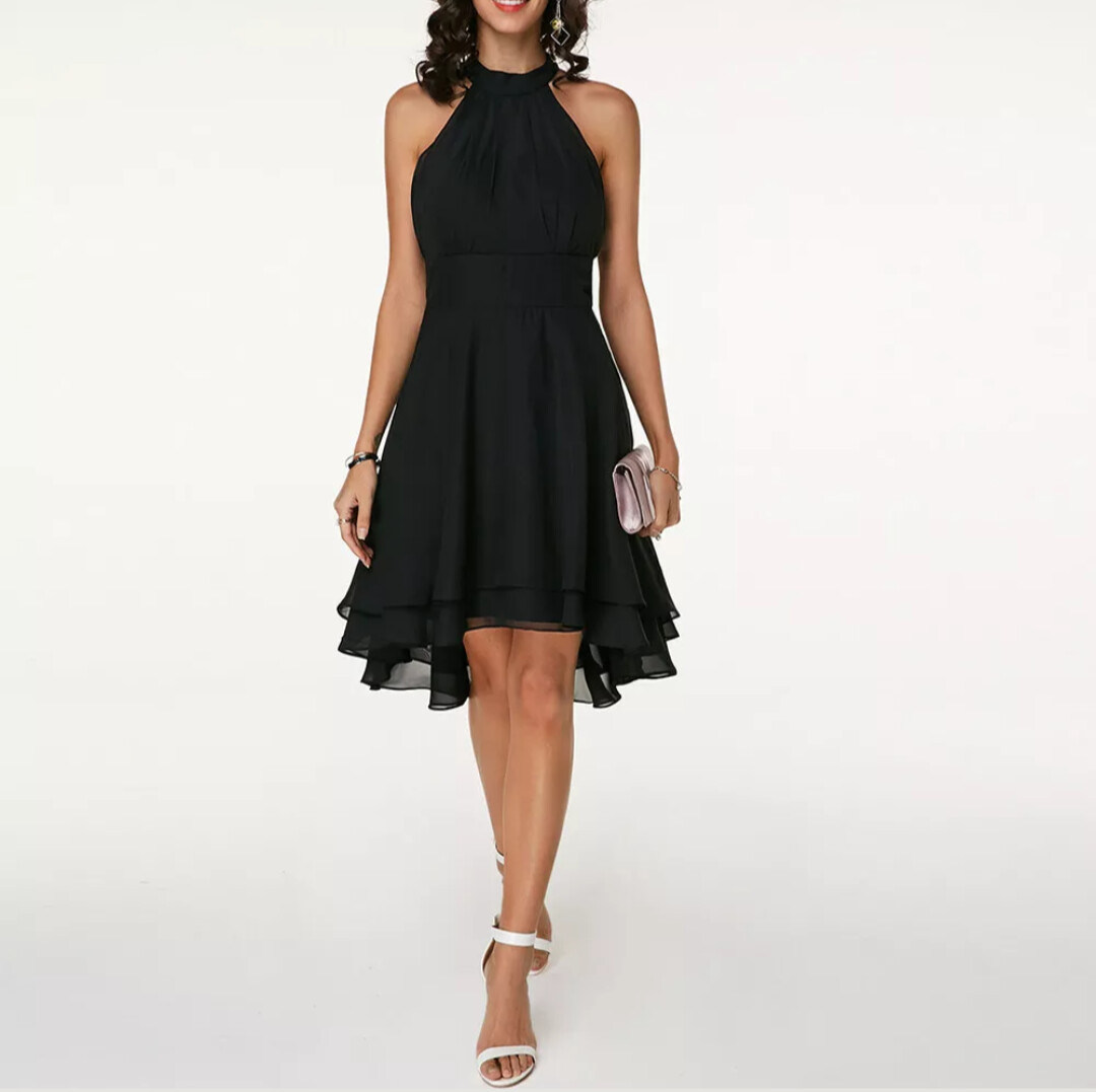 Nola - Elegant American Neckline Dress