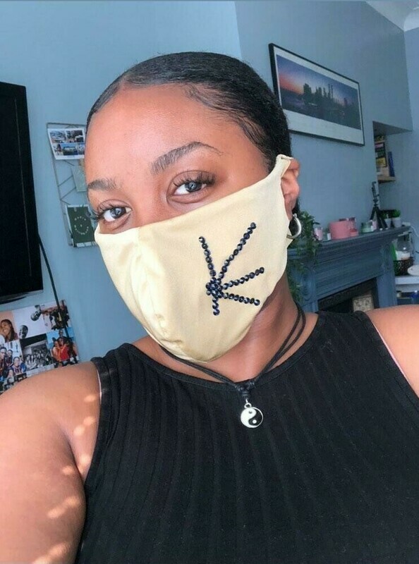Non Medical - Swarovski Crystal Personalized Masks