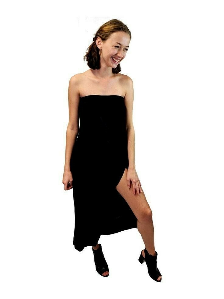 Polly - Side Slit Dress