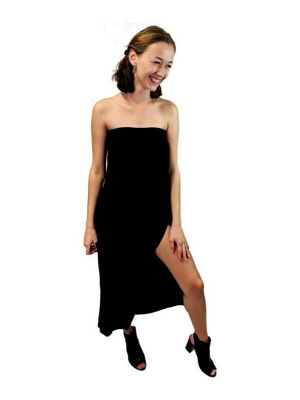 Polly - Side Slit Dress