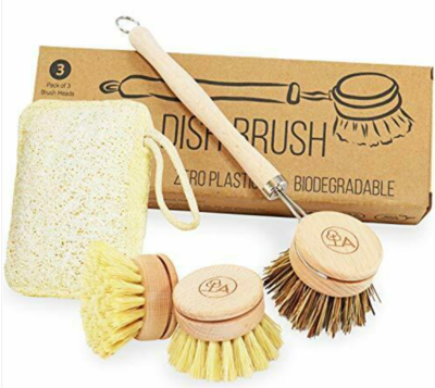 Scrubbing Brush And Sponge- Home