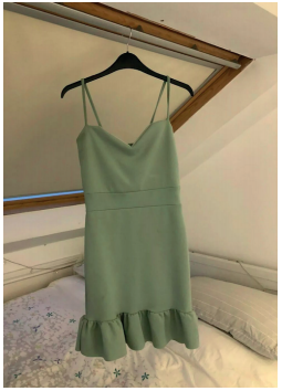 Sage Dress - Clothing
