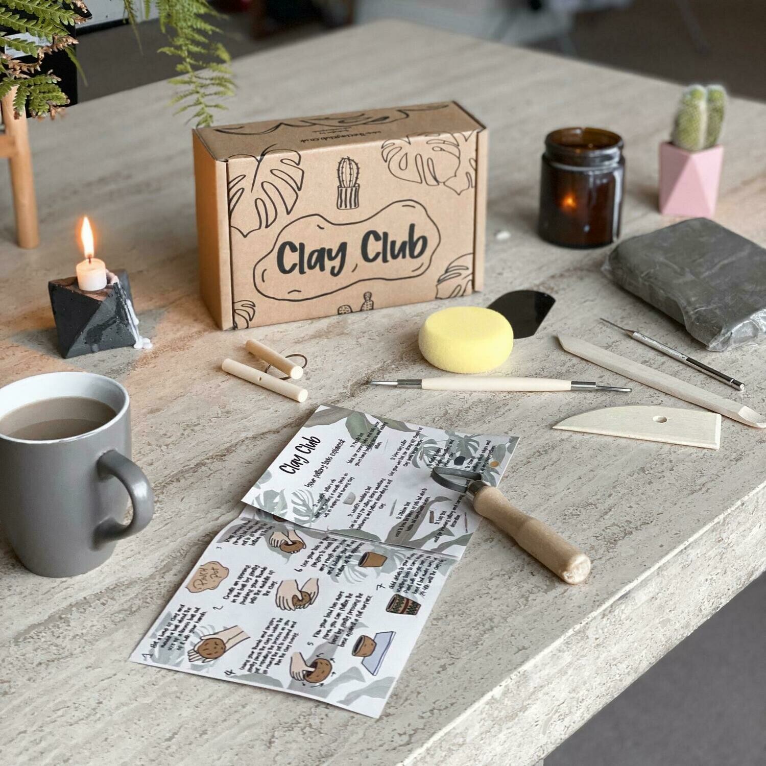 Home Pottery Kit - Craft Kits