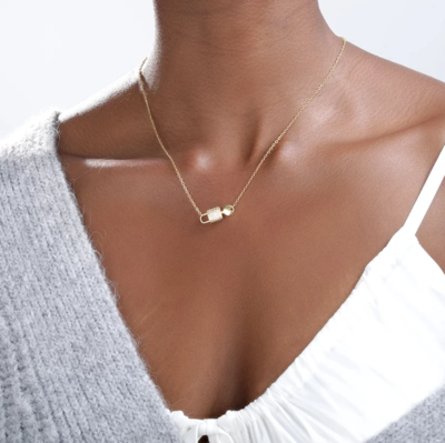Lock and Key Necklace - Jewellery