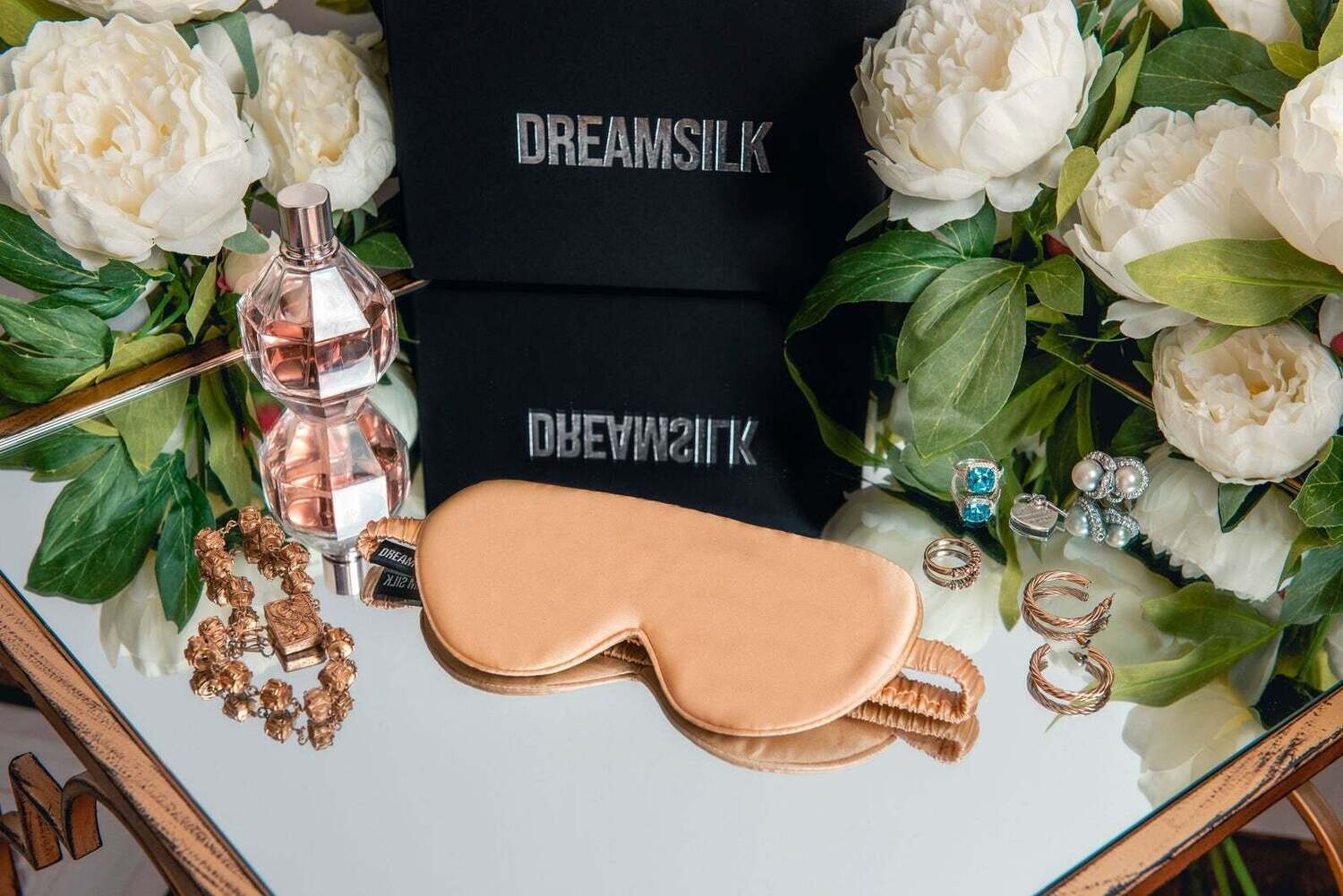 Sleep Mask - Accessories, Colour: Gold