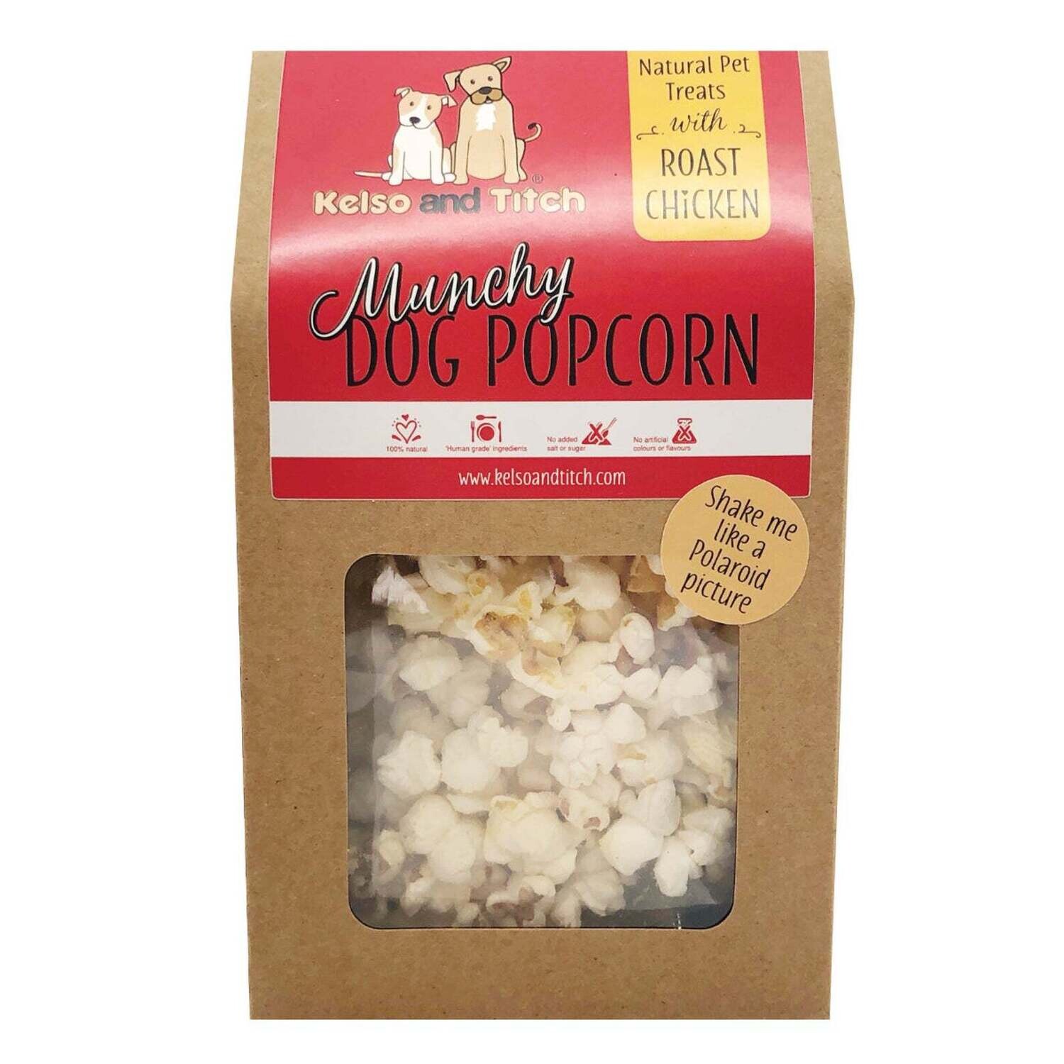Dog Popcorn - Pet, Flavour: Chicken