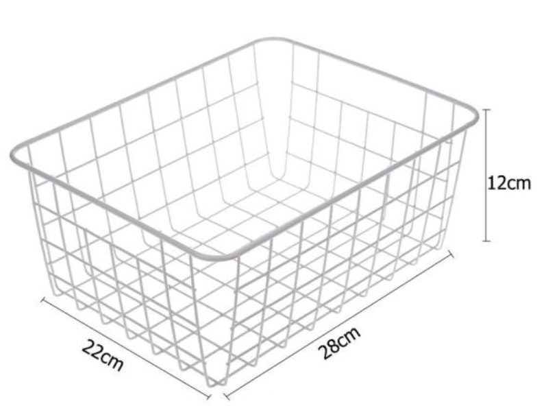Storage Basket - Home, Colour: White