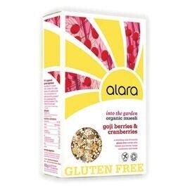 Alara Wholefoods Muesli Goji &amp; Cranberry - Food