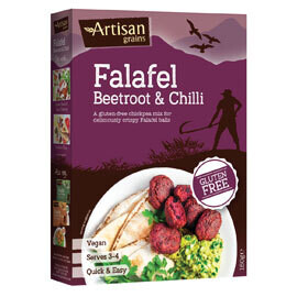 Artisan Falafel Beetroot and Chilli - Food