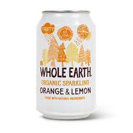 Whole Earth Orange &amp; Lemon - Sparkling