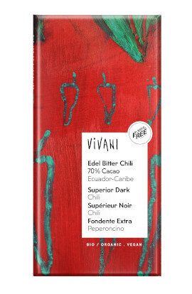 VIVANI Superior Dark Chocolate with Chilli 70%