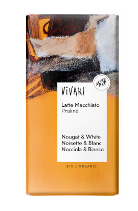 VIVANI Latte Macchiato Praline - Nougat &amp; White Chocolate