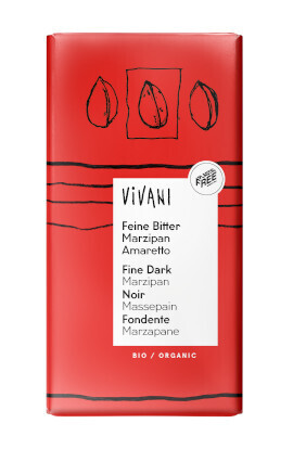 VIVANI Dark Marzipan Amaretto Chocolate