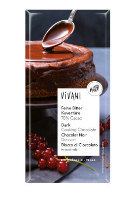 VIVANI Dark Cooking Chocolate 70% Cocoa
