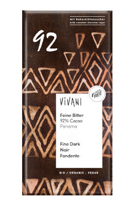 VIVANI Dark Chocolate 92% Cocoa