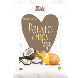 Trafo Potato Chips Baked in Coconut Oil - Lightly Salted