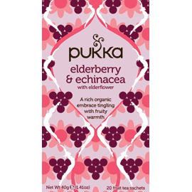 Pukka Elderberry &amp; Echinacea with Elderflower
