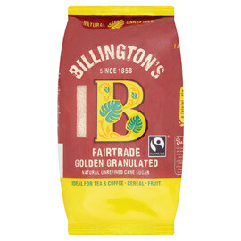 Billington Fairtrade Golden Granulated - Food