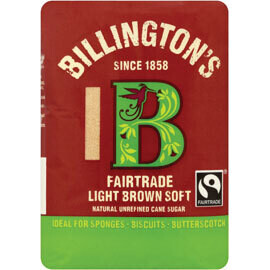 Billington Light Brown Soft Fairtrade - Food