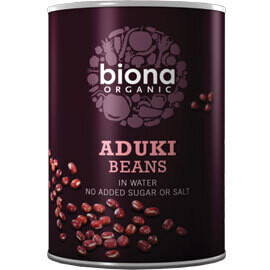 Biona Tinned Aduki Beans - Food