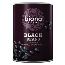 Biona Black Tinned Beans- Food