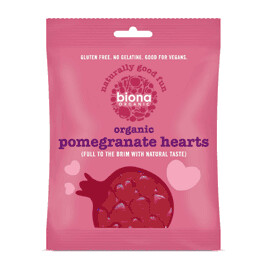 Biona Pomegranate Hearts- Food