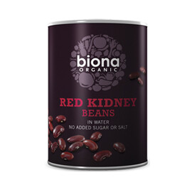 Biona Tinned Red Kidney Beans- Food