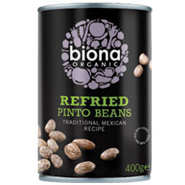 Biona Tinned Refried Beans- Food
