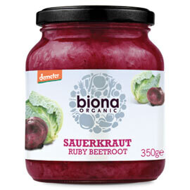 Biona Sauerkraut Ruby Beetroot- Food