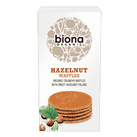Biona Hazelnut Waffles- Food