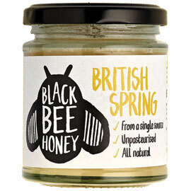 Black Bee Honey British Spring Honey- Food