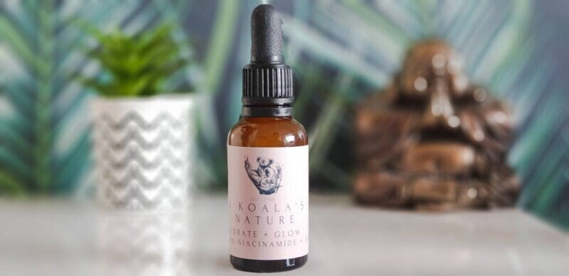 A Koala&#39;s Nature Hydrate + Glow - 10% Niacinamide + B5 Gel Serum 30ml - Beauty