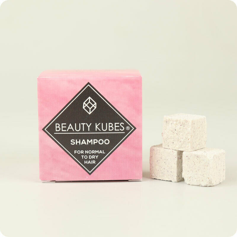 BEAUTY KUBES Solid Shampoo Bar for Normal/Dry Hair 50g - Beauty